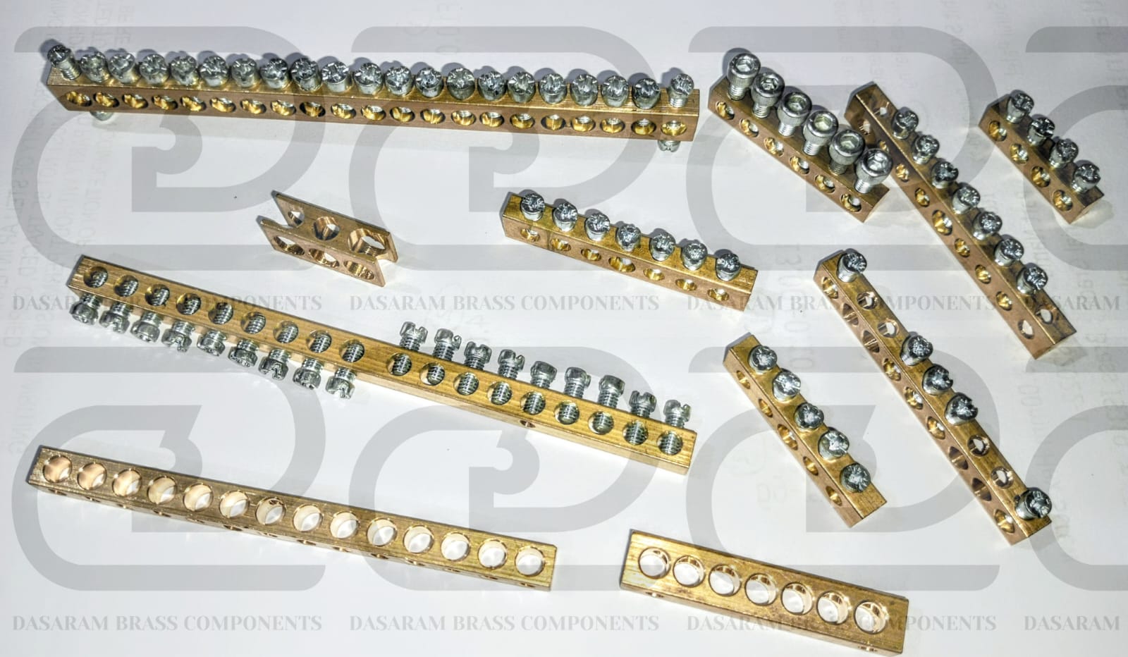 Brass Terminal Bar, Neutral Earth Link & Earth Bars