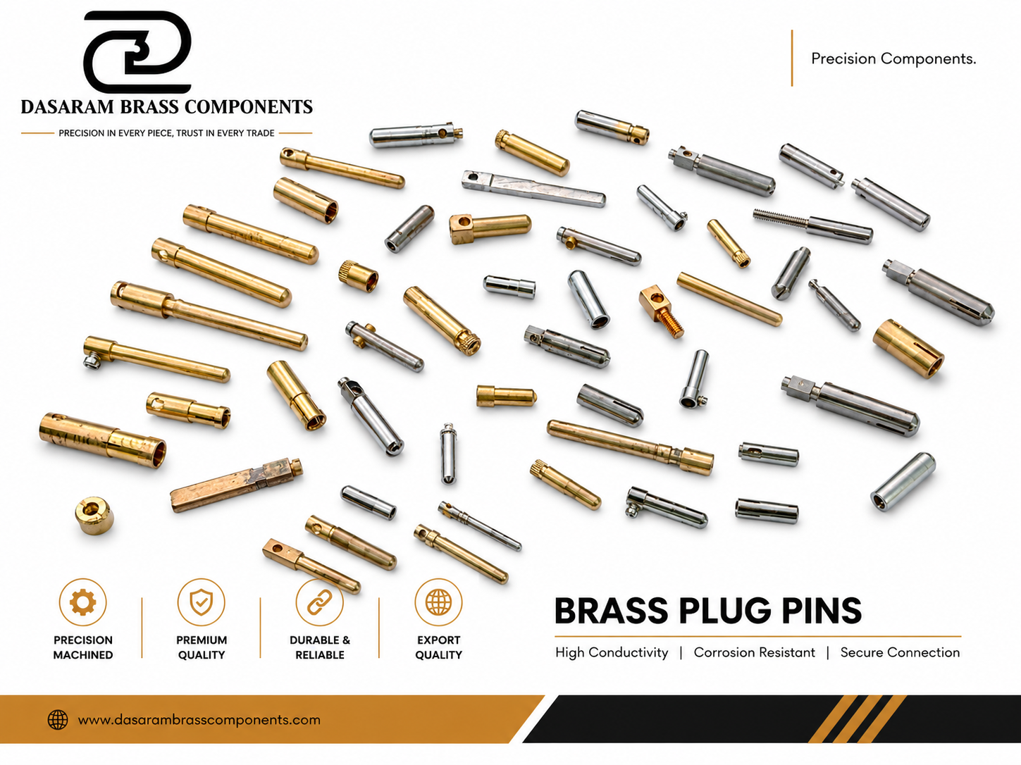 Brass Plug Pins