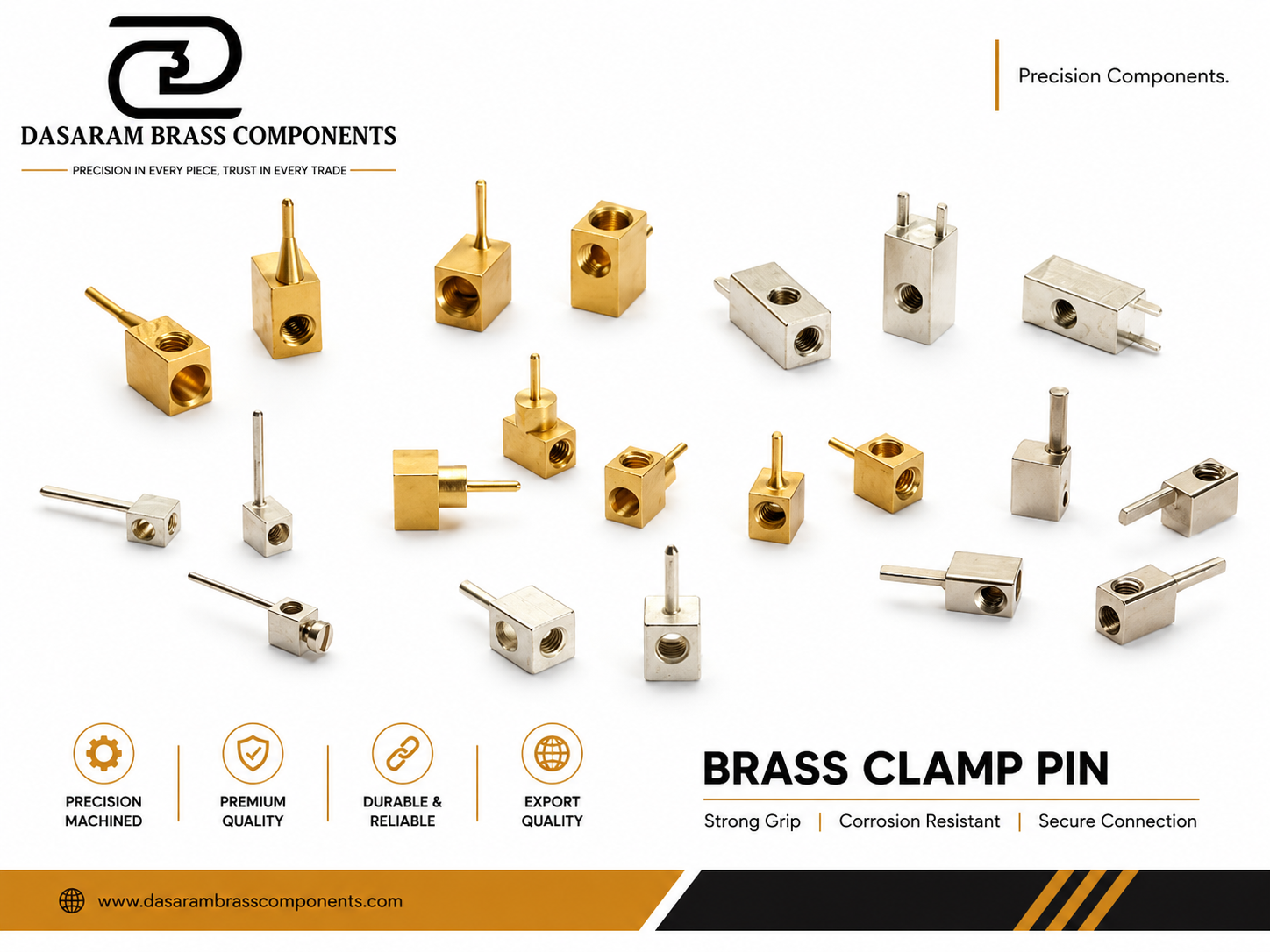 Brass Clamp Pin